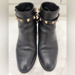 Valentino black ankle boots